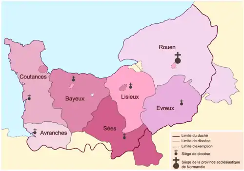 Image illustrative de l’article Diocèse de Bayeux