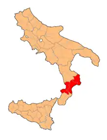 Description de l'image Provincia Calabria Ulteriore Seconda.png.