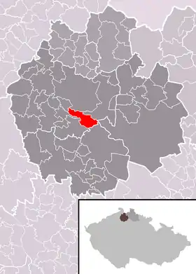 Localisation de Provodín
