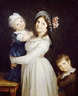 Madame Georges Anthony et ses deux fils (1796), par Pierre-Paul Prud'hon.