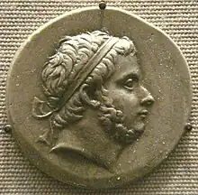 Portrait du roi Prusias Ier, roi de Bithynie, qui livre Hannibal pour sauver son royaume