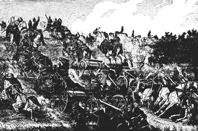 Artillerie prussienne de la guerre de 1870-1871, Edmund Ollier, Cassell's History of the War Between France and Germany, 1870-1871, 1894
