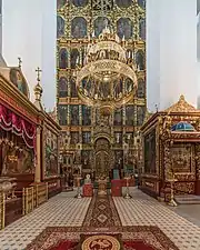 Iconostase de la cathédrale.
