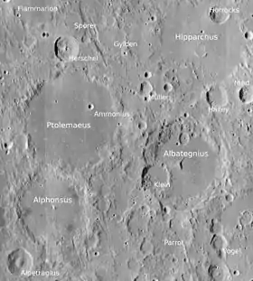 Image illustrative de l'article Ptolemaeus (cratère)
