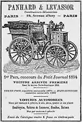Publicité Panhard (1896).
