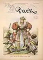 Couverture du Puck du 18 novembre 1896.