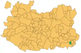 Localisation de Puebla del Príncipe