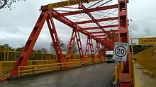 Pont San Ignacio de Loyola entre Clorinda en Argentine et Puerto Falcón au Paraguay.