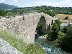 Pont San Miguel de Jaca, sur le río Aragon, à Jaca