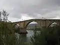 Le pont romain sur le fleuve Miño