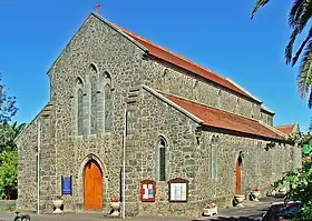 L'église de Tous les Saints (de culte anglican).