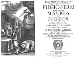 Image illustrative de l’article Pugio Fidei