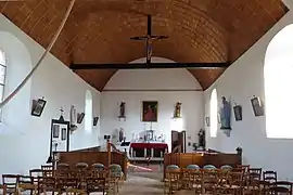 Intérieur de l'église Sainte-Madeleine.