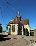 L'église de Puits, face est.