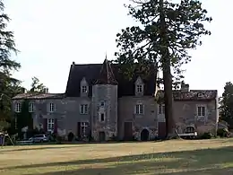 Le château de La Salle (septembre 2013)