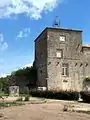 La tour du château (juillet 2014).