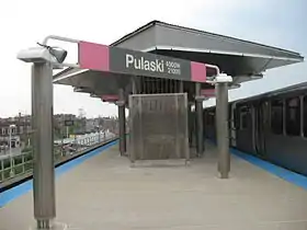 Image illustrative de l’article Pulaski (ligne rose CTA)