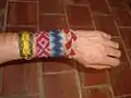 Bracelets de macramé de Tobati (Paraguay).