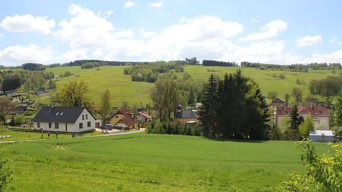 Panorama de Pulečný.