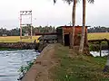 Station de pompage pour l'eau des rizières