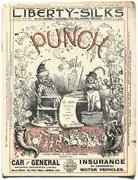 1916 : la couverture du 26 avril reprend l'en-tête créé par Richard Doyle en 1849.