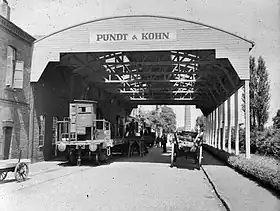 Pundt & Kohn, Importation et transformation du bois, Bremerhaven, 1936.