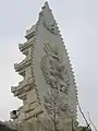 Monument au temple de Pura Taman Kelenting Sari(face nord)