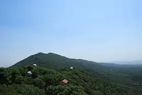 Vue depuis l'observatoire de la Montagne Pourpre.