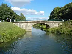 Puybarban, Gironde, pont de Gravilla