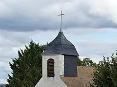 Le clocher de la chapelle.