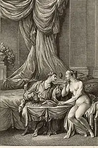 Pygmalion et Galatée à table