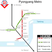 Image illustrative de l’article Métro de Pyongyang