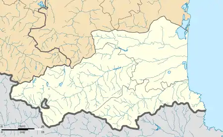 Voir sur la carte administrative des Pyrénées-Orientales