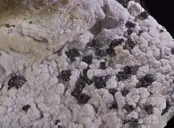 Pyrargyrite - Mines de Huaron, Pérou (9,5 × 7,5 cm)