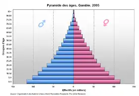 Image illustrative de l’article Démographie de la Gambie