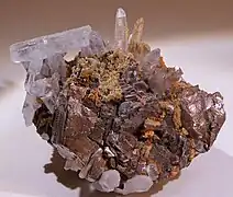 Pyrrhotite et quartz Bluebell Mine - Colombie Britannique - Canada (7x4 cm)