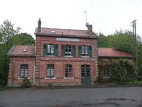 Gare de Quesnoy-le-Montant à Saint-Sulpice.