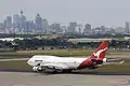 Boeing 747-400 de Qantas à Sydney.