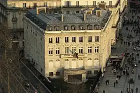 Vue de la mission diplomatique