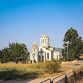 Image de la cathédrale en septembre 2022, pendant le processus de « restauration ».