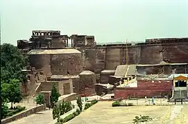 Vue intérieure du fort