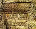Un salon de thé, détail de « Le Jour de Qingming au bord de la rivière » de Zhang Zeduan (1085-1145).