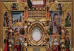 Détail du Retable de la Puridad.