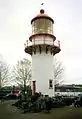 Le phare de Pointe-à-la-Renommée lors de son exil de 20 ans à Québec.