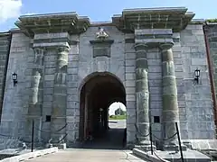Entrée principale de la Citadelle.