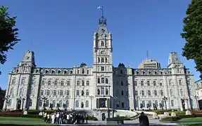 Hôtel du Parlement du Québec, Québec.
