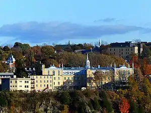 Dans le Vieux-Québec.