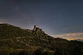 La forteresse sous la voie lactée.