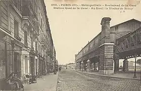 La station en 1909.