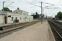 Quais de la gare, en direction de Rouen.